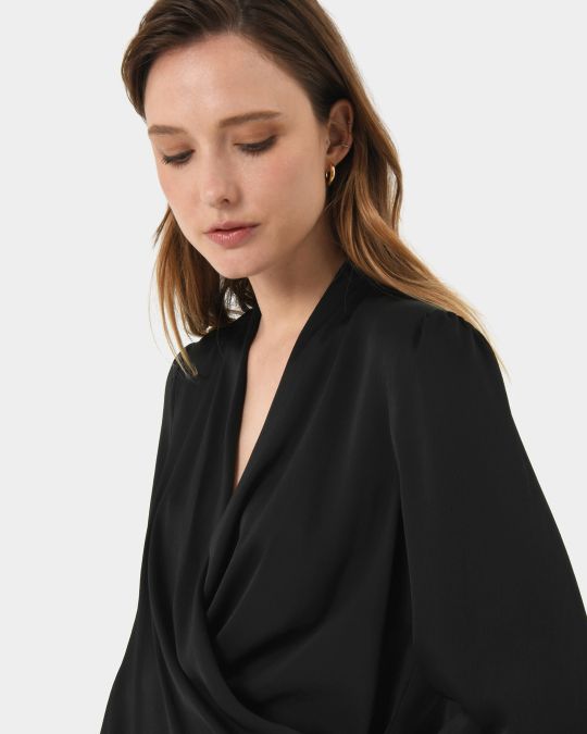 Janae Crossover Blouse