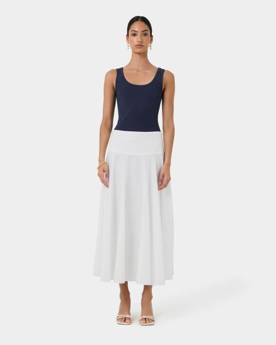 Devin Ribbed Singlet Top