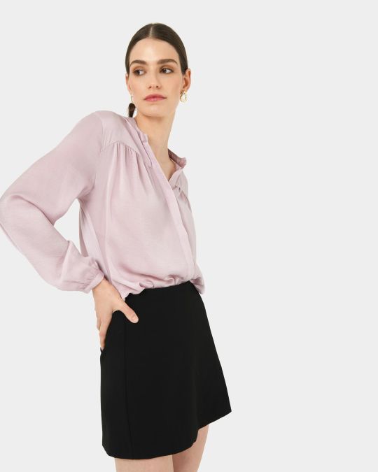 Claire V-neck Blouse