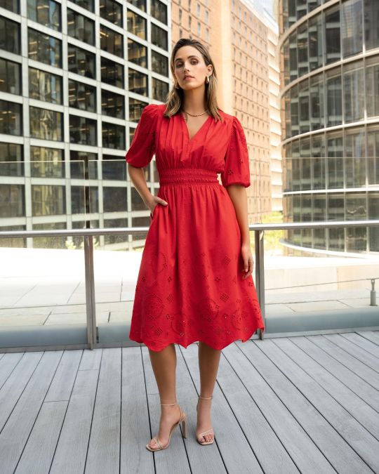 Ali Embroidered Dress