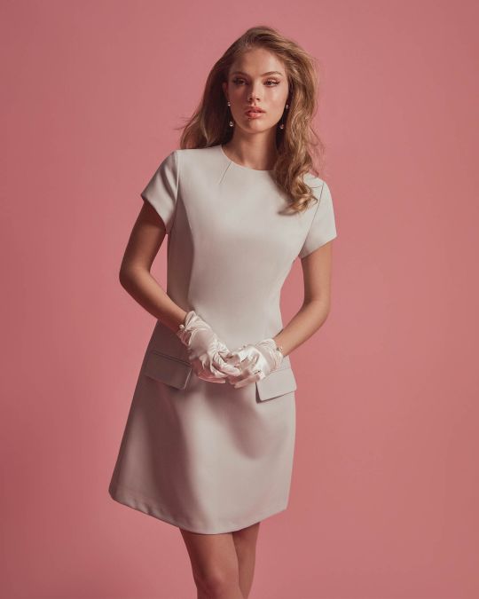 Sofia Panel Tailored Dress