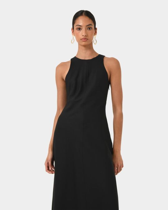 Aiya Bias Midi Dress
