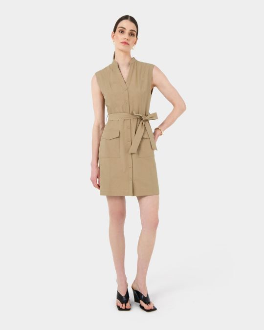 Kiran Utility Tie Dress