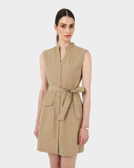 Kiran Utility Tie Dress