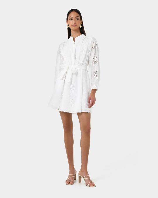 Lea Cotton Tie Dress