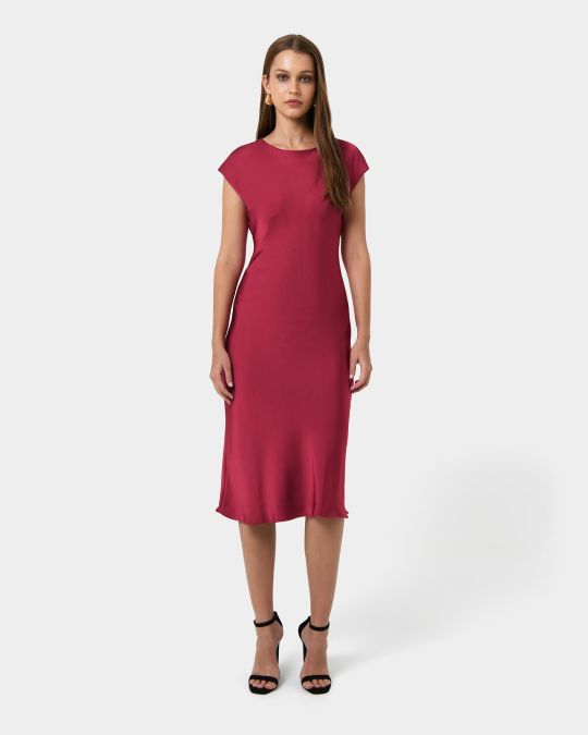 Dulce Satin Midi Dress