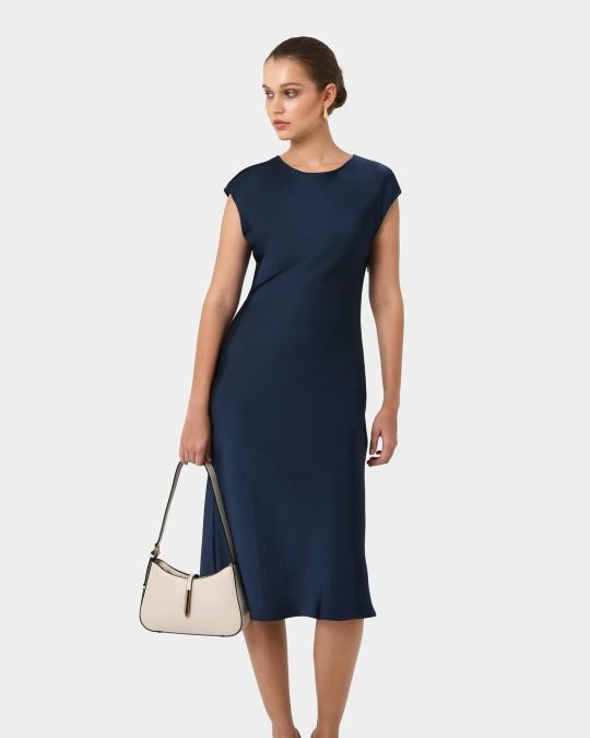 Dulce Satin Midi Dress