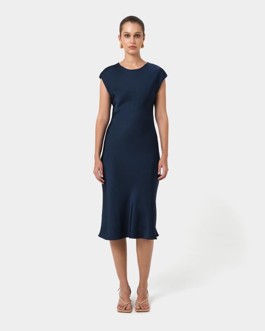 Dulce Satin Midi Dress