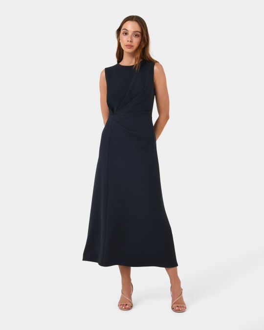 Demi Ruched Midi Dress