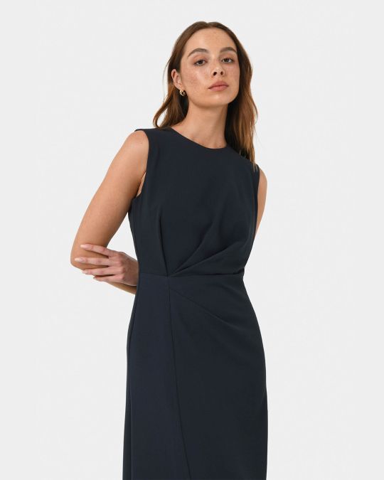 Demi Ruched Midi Dress