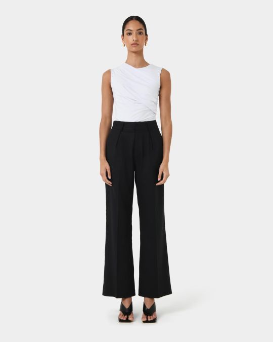 Perry Linen Tailored Pants