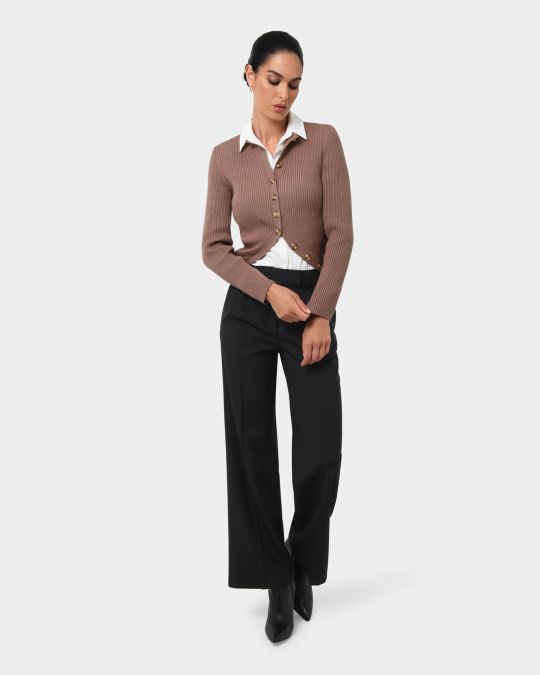 Amera Wide Leg Tailored Pants