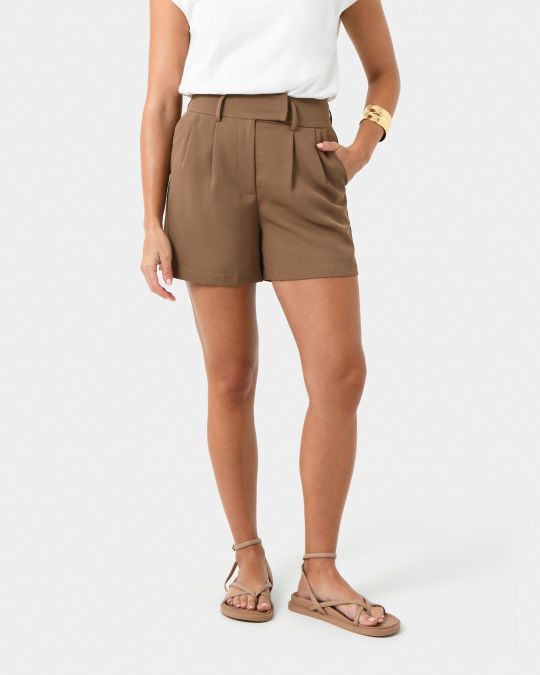 Lexee Pleat Front Short