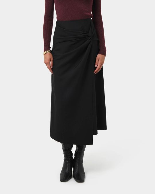 Amera Twist Midi Skirt