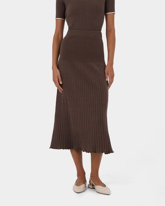 Hanni Midi Knit Skirt