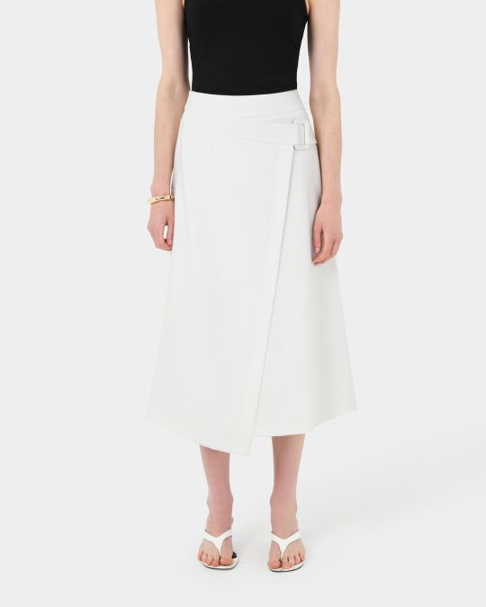 Sofia Wrap Midi Skirt