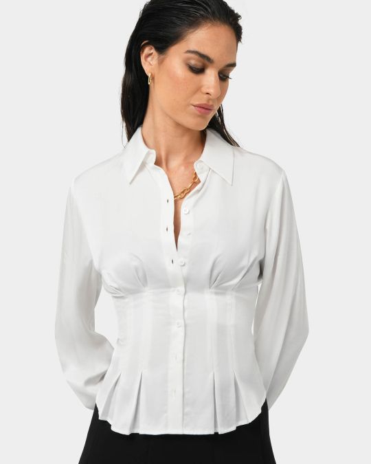 Paige Gathered Shirt