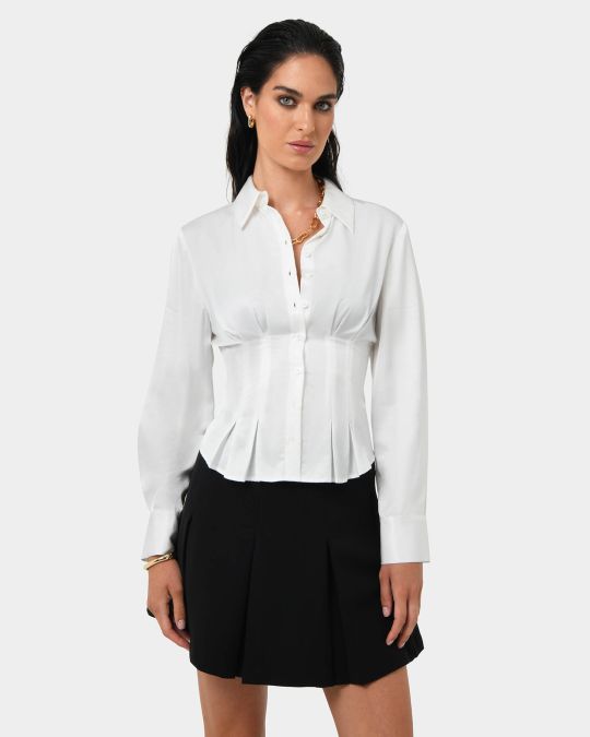 Paige Gathered Shirt
