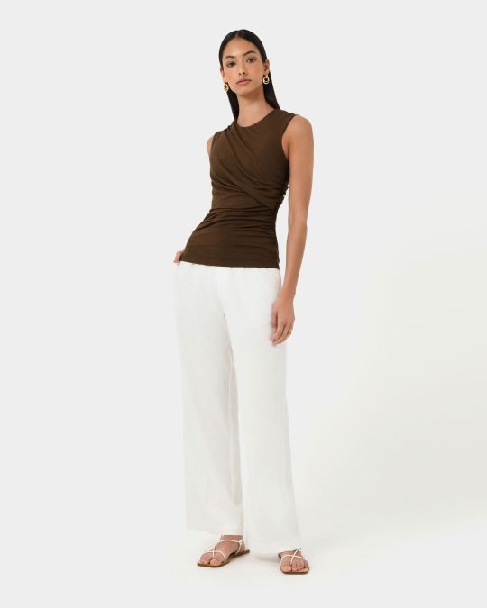 Mia Ruched Jersey Top