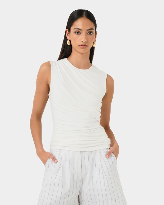 Mia Ruched Jersey Top