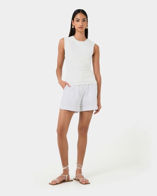 Mia Ruched Jersey Top