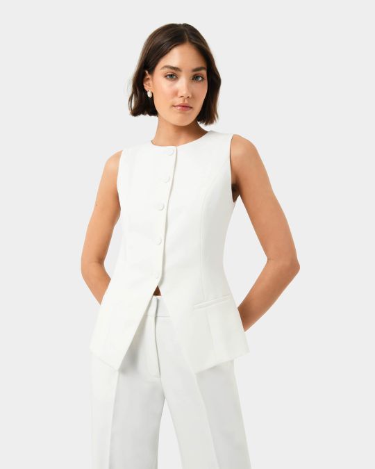 Sofia Longline Vest Baby Blue Forcast AU