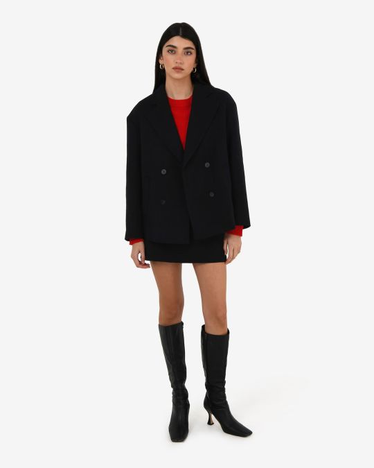 Tamara Cropped Peacoat