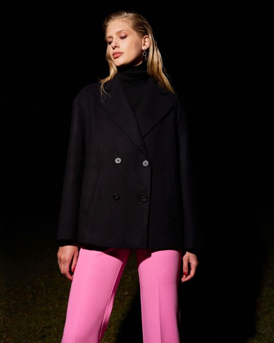 Tamara Cropped Peacoat