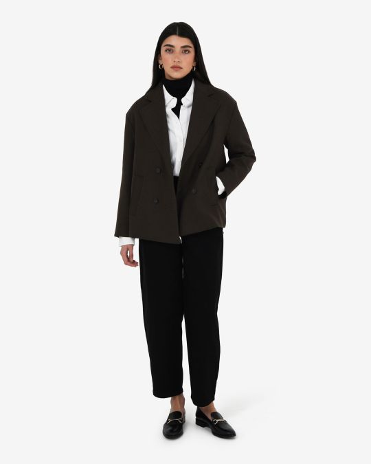 Tamara Cropped Peacoat