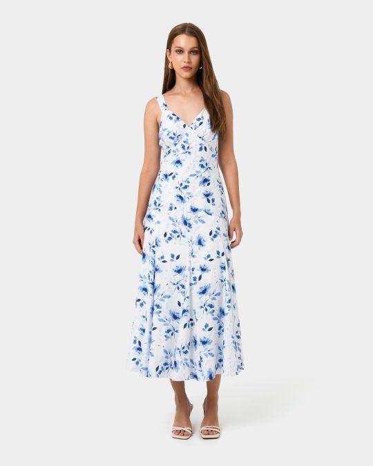 Tessie Godet Panel Dress