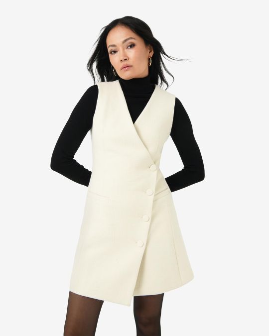 Beth Asymmetric Mini Dress