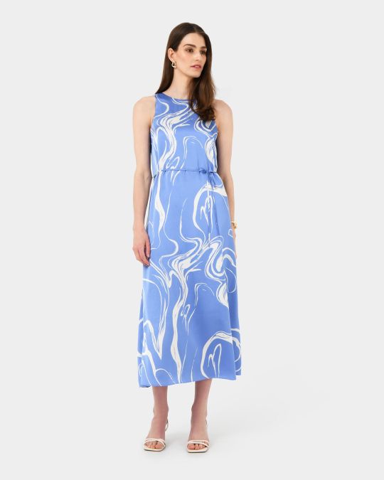 Gretchen Printed Midi Dress