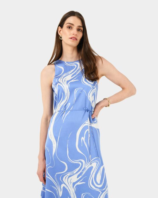 Gretchen Printed Midi Dress