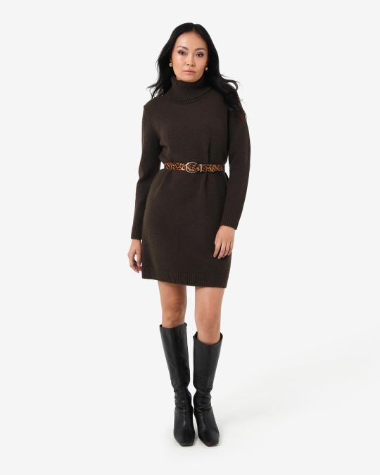 Sasha Wool Blend Knit Dress