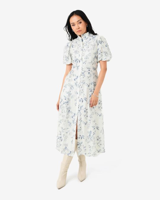 Jasmine Puff Sleeve Dress