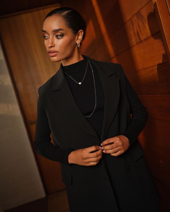 Avelyn Mock Neck Knit