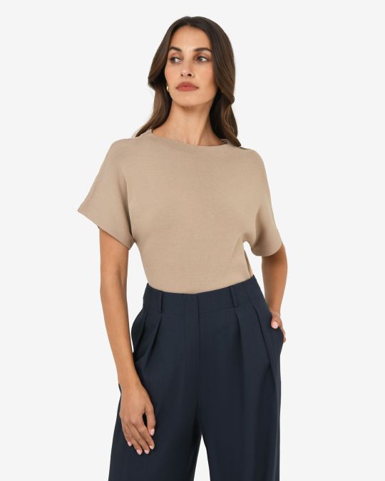 Jemma Relaxed Knit Top