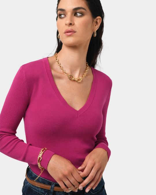 Vicky V-neck Knit