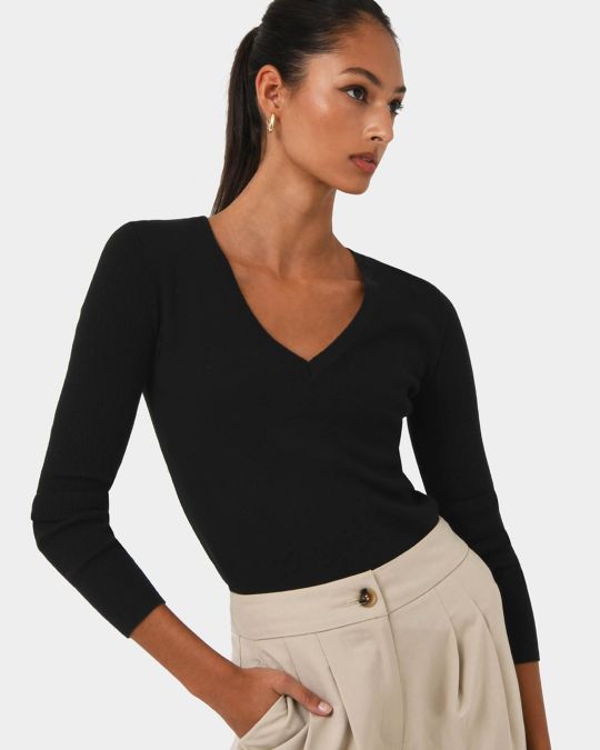 Vicky V-neck Knit