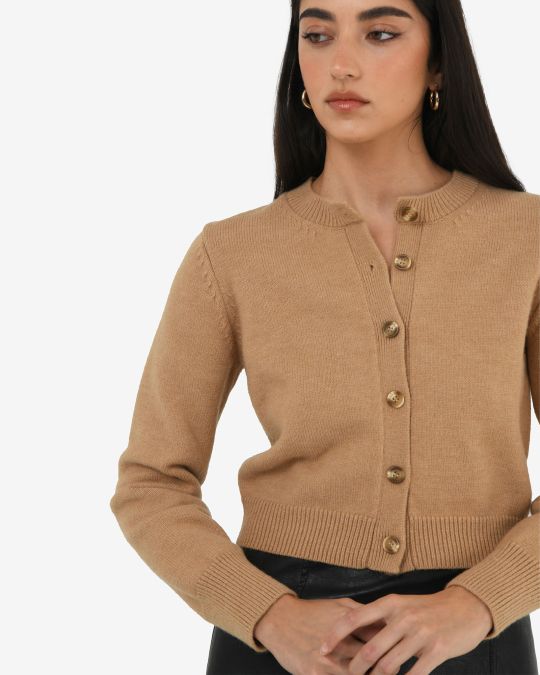 Alina Button Cardigan