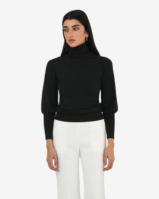 Nolan High Neck Knit