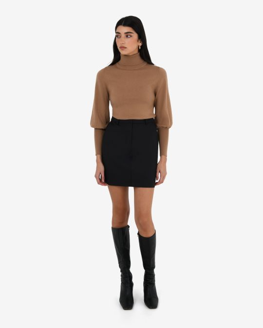 Nolan High Neck Knit