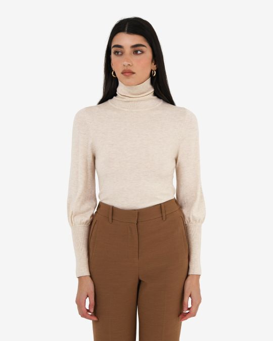Nolan High Neck Knit