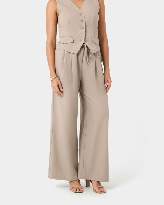 Abel Elastic Waist Relax Pants