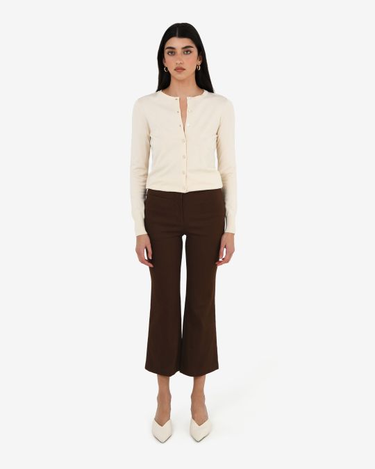 Alison Crop Flared Pants