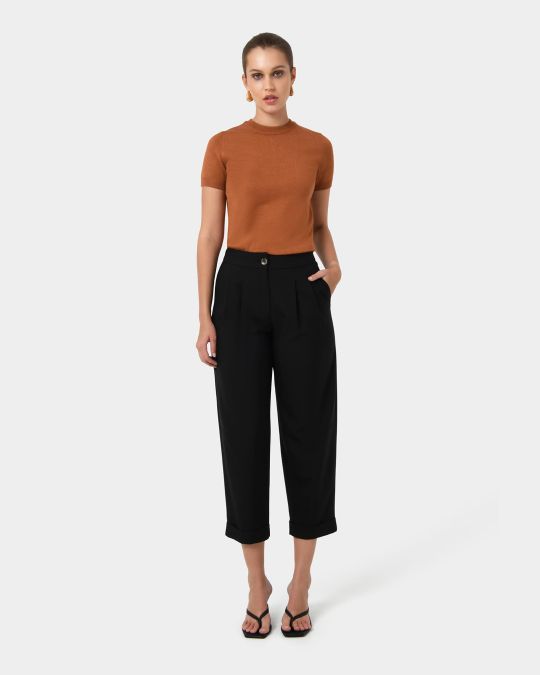 Antonia Relaxed Cuff Pants