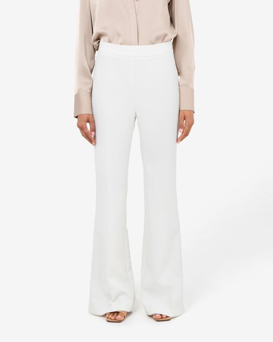 Belmore Crepe Flared Pants