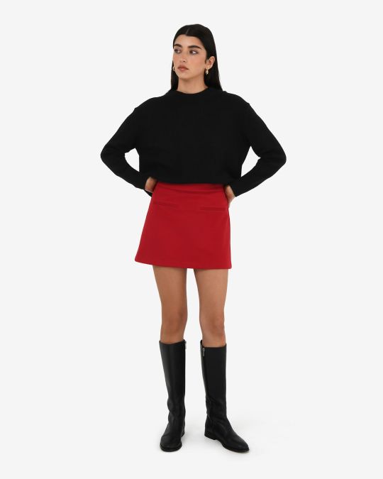 Lara A-line Mini Skirt