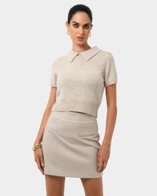 Lara A-line Mini Skirt