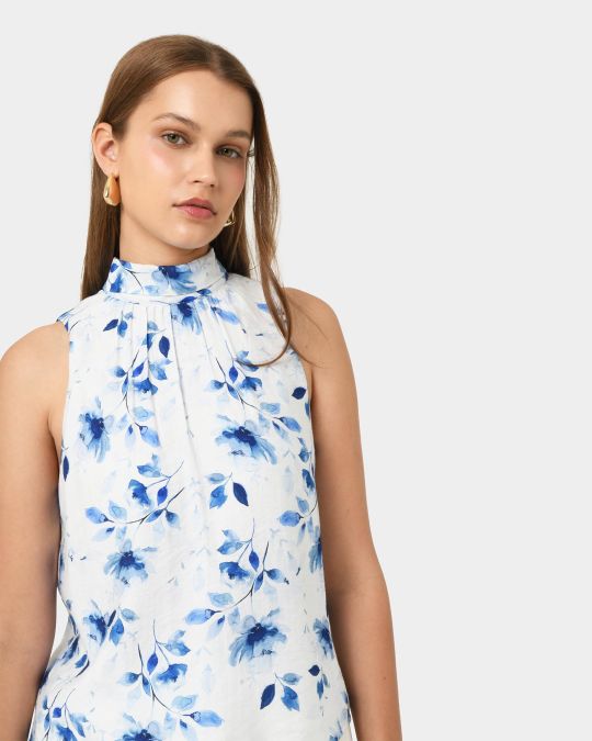 Tessie Halter Tie Top